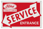 Ford Tractors Service Entrance Country 12×18