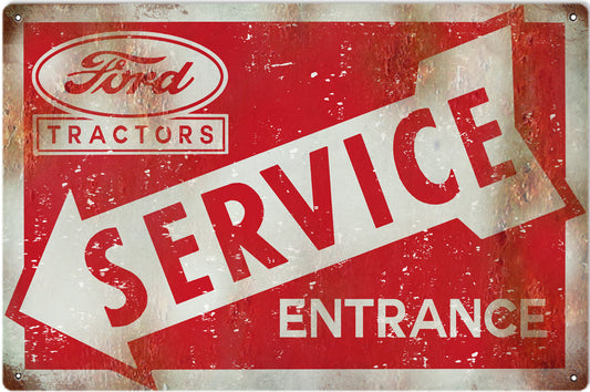 Ford Tractors Entrance Country 12×18
