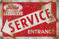 Ford Tractors Entrance Country 12×18