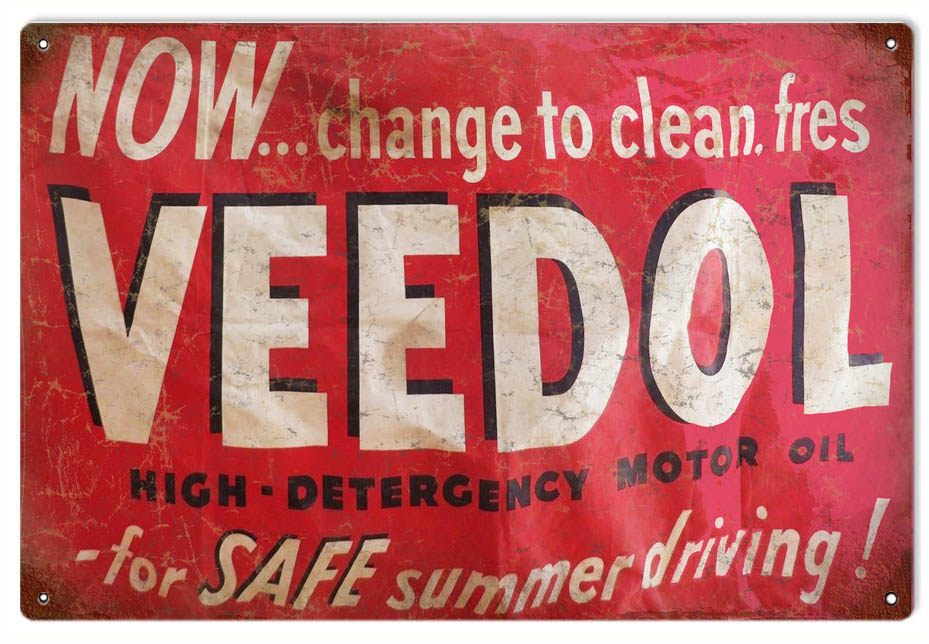 Veedol Motor Oil 12×18