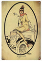 Reginette 1925 Automobile 12×18