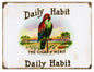 Daily Habit Cigar And Tobacco 9×12