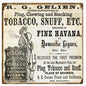 R.G. Glenn Chewing And Smoking Tobacco 12×12