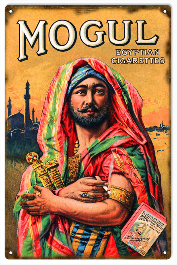 Mogul Egyptian Cigarettes Tobacco 12x18