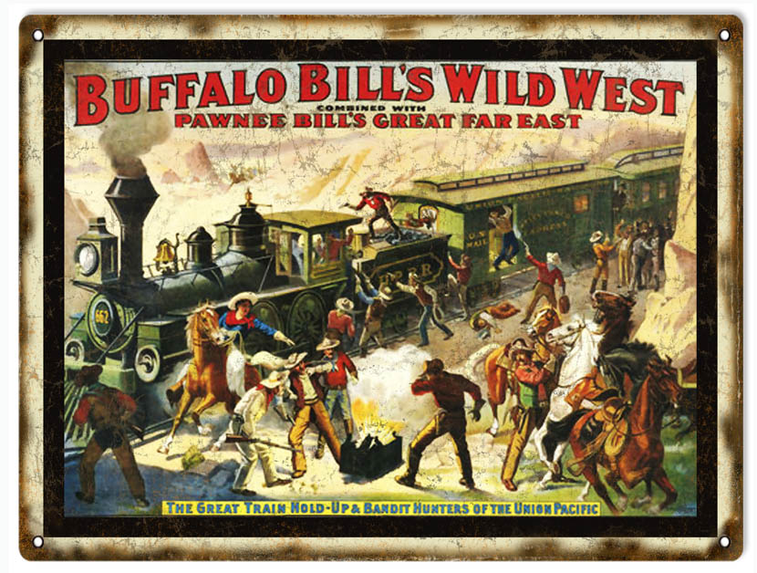 Buffalo Bill’s Wild West Great Far East Circus 9×12