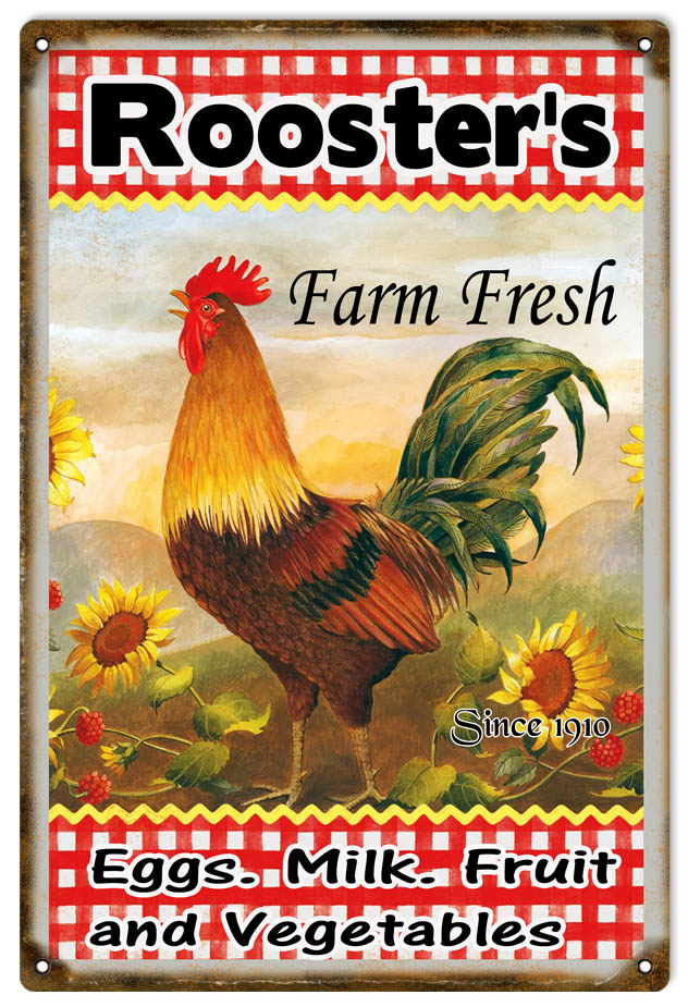 Country Roosters Farm Fresh Eggs Milk