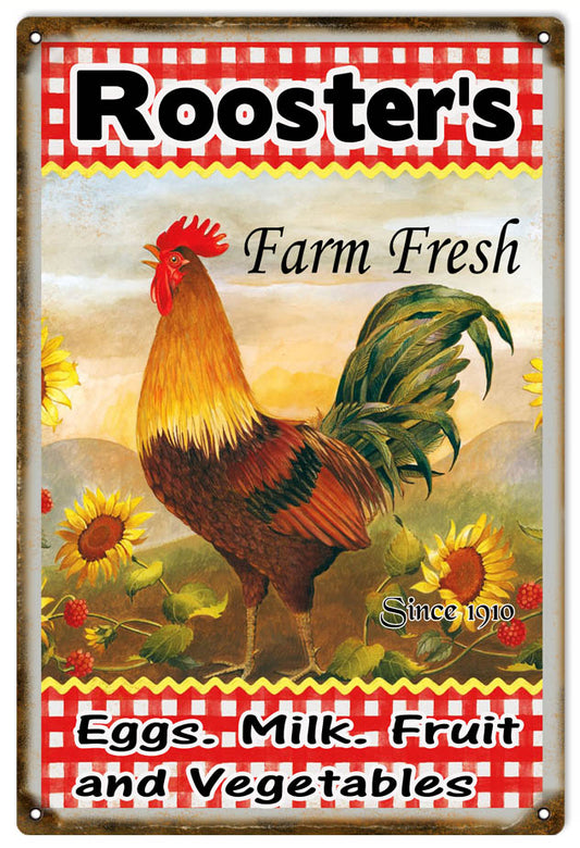 Country Roosters Farm Fresh Eggs Milk