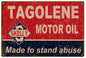 Tagolene Motor Oil Skelly Gas Station 12″x18″
