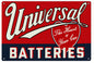 Universal Batteries Motor Oil Gas Station 12x18
