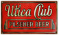 Utica Club Pilsener Beer 8×14