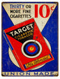 Target Cigarette Tobacco  9x12