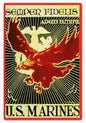 US Marines SEMPER FIDELIS 12x18