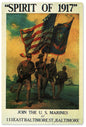US Marines SPIRIT OF 1917 12x18