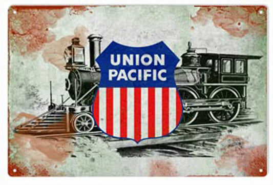 Union Pacific Railroad Vintage Style Metal Sign 12 x 18