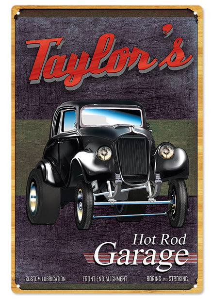 Taylors Hot Rod Garage 12x18