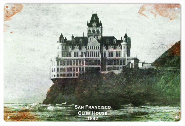 San Francisco Cliff House 1892 12x18