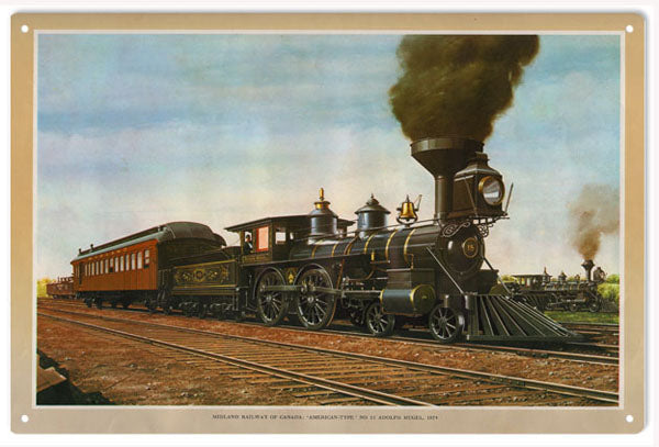 Midway Railroad Of Canada 12x18