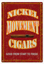 Nickel Movement Cigars 12x18