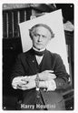 Harry Houdini In Chains Circus 12x18