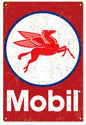 Mobil Oil 12x18