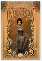 The Amazing Tattooed Lady Circus 12×18