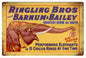 Ringling Bros Elephant Animal Circus 12x18