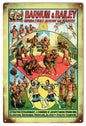 Greatest Show Barnum Bailey Circus 12×18