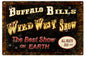 Buffalo Bill Greatest Show On Earth 12x18