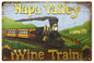 Napa Valley California Wine Train 12x18