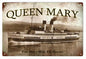 Queen Mary Ship 12×18