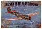 Come Fly With Me Airplane 12x18