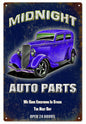 Midnight Auto Parts Hot Rod 12x18