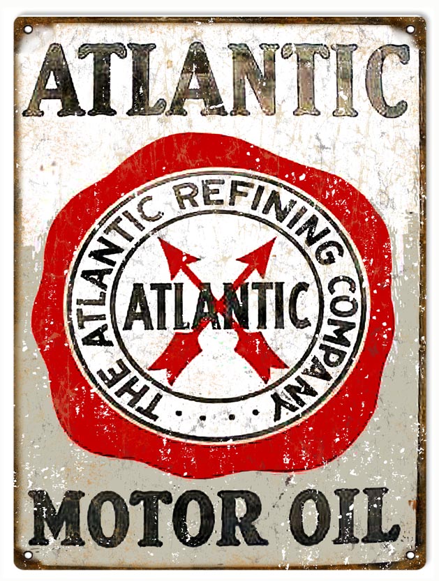 Atlantic Motor Oil 9x12
