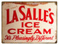 LaSalles Ice Cream Its Pleasingly Different 9x12