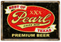 Pearl Premium Beer 12x18