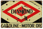 Diamond Gasoline Motor Oil 12″x18″