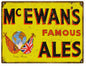 McEwans Famous Ale Beer Bar 9×12