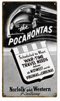 Norfolk Western  Pocahontas Railroad 8×14
