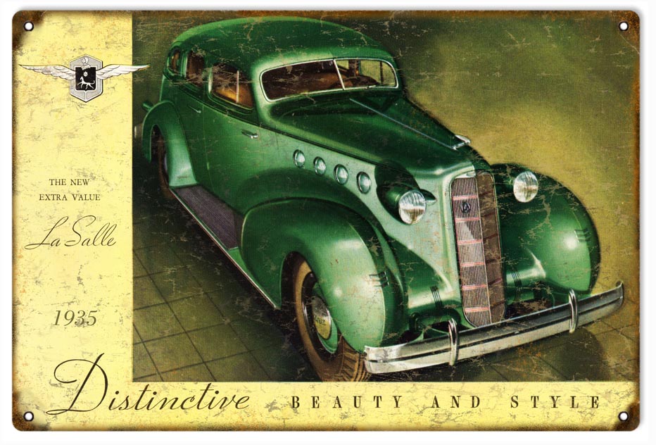 LaSalle 1935 Automobile 12x18