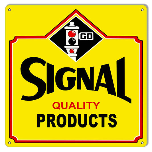al Quality Products Vintage Style Metal Sign 12 x 12