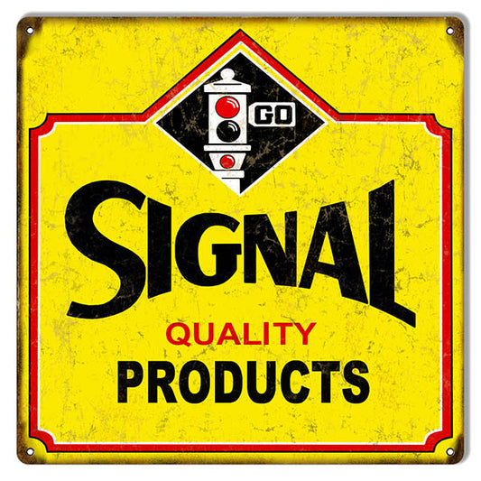 al Products Vintage Style Metal Sign 12 × 12