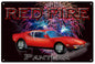 Red Fire Pantera Hot Rod 16x24