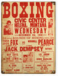 Helena Montana 1940 Boxing 9×12