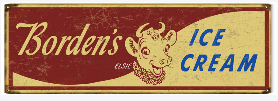Bordens Ice Cream 6×18