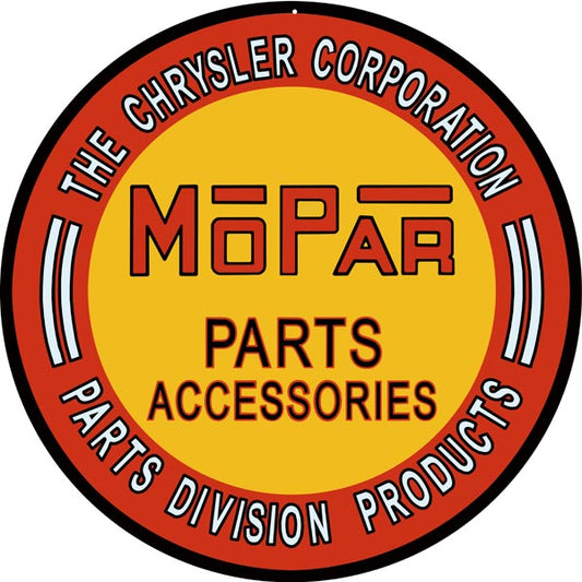 MoPar Chrysler Corp Parts Vintage Style Metal Sign 14 x 14