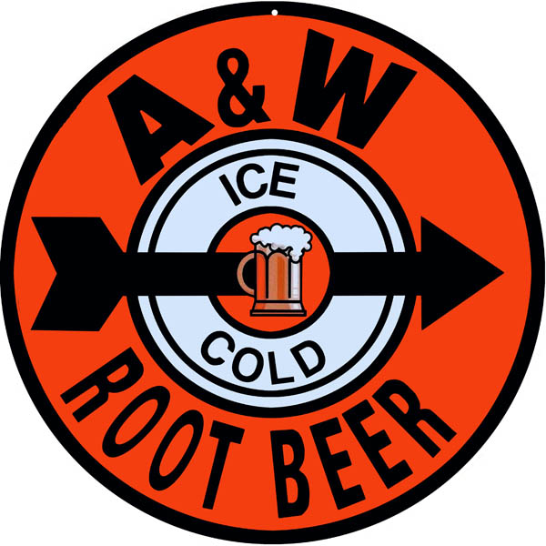 A&W Root Beer 14x14
