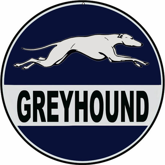 Greyhound Bus Vintage Style Metal Sign 14 x 14