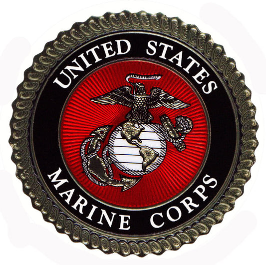 US Marine Corps In ia Vintage Style Metal Sign 14 x 14