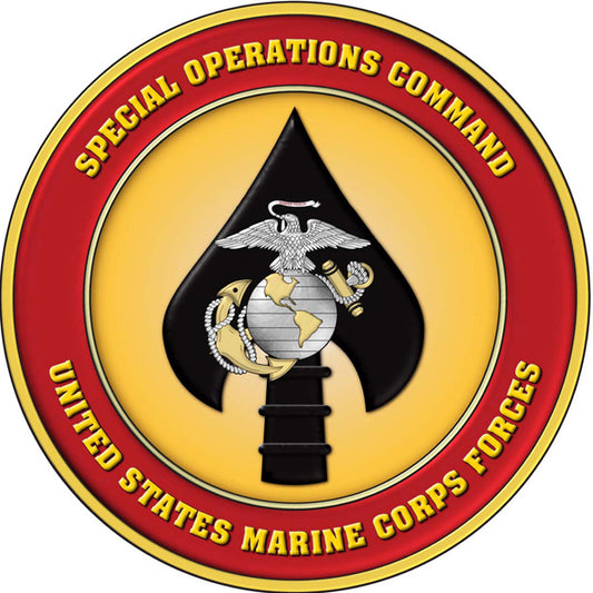 Marine Corps Special Operations Command Vintage Style Metal Sign 12 × 18