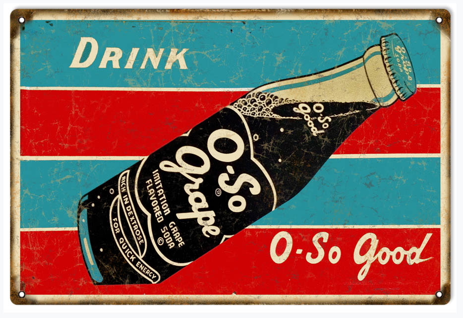 O So Good Grape Drink 12x18
